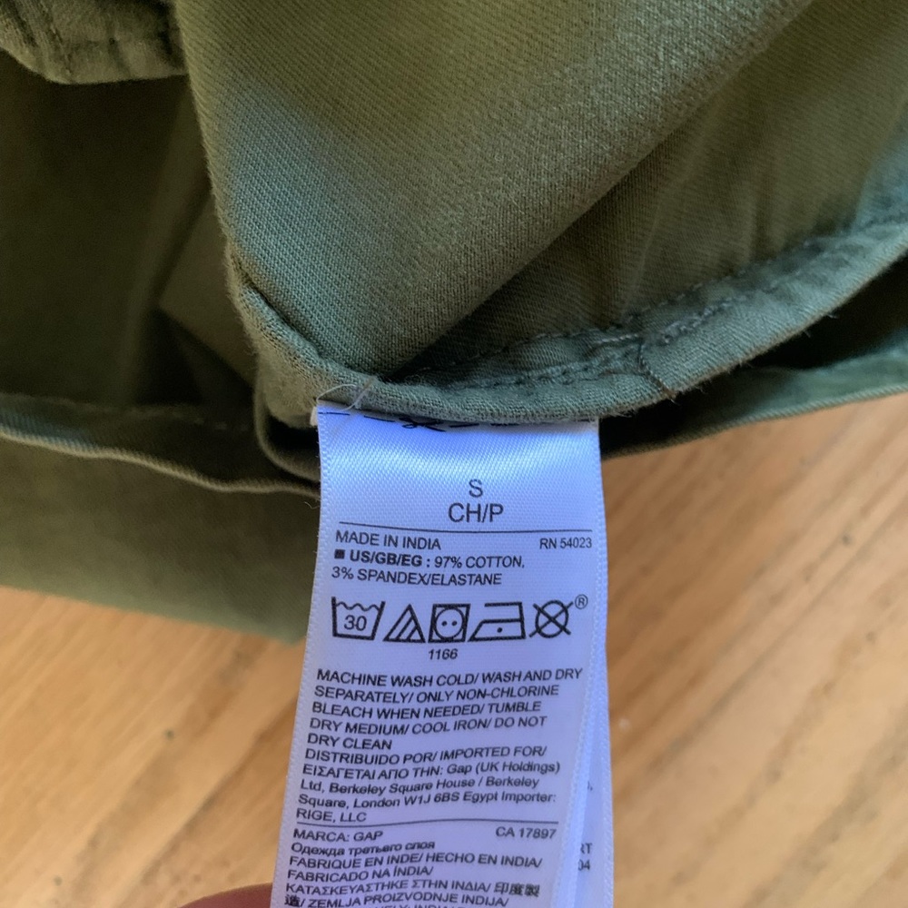 ❌SOLD❌ GAP // Forest Green Canvas Jacket - Picture 9 of 12